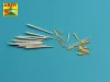 Aber Models német első világháborús König-osztályú csatahajók – lövegcsőkészlet: 10×305 mm, 14×150 mm és 10×88 mm