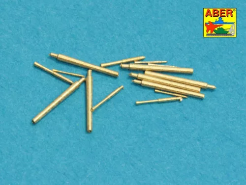 Aber Models japán könnyűcirkálók – lövegcsőkészlet: 7×140 mm, 4×25 mm és 4×13 mm; Abukuma, Isuzu, Kinu, Nagara, Natori és Yura hajókhoz