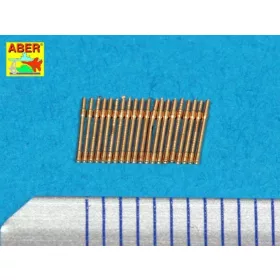   Aber Models Set of 20 pcs 20mm barrels C/38 - készlet: 20 db 20 mm-es lövegcső C/38