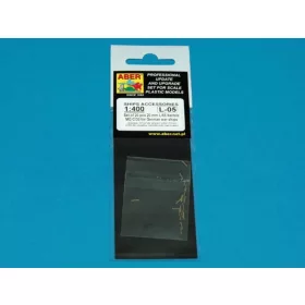   Aber Models Set of 20 pcs 20mm barrels MG C/30 - készlet: 20 db 20 mm-es lövegcső MG C/30