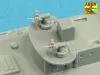 Aber Models Set of barrels for Polish Destroyer Blyskawica; 102mm x 8; 40mm x 4; 20mm x 4 - lengyel Błyskawica romboló – lövegcsőkészlet: 8×102 mm, 4×40 mm és 4×20 mm