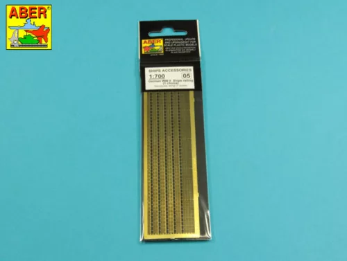 Aber Models German WWII Ships railing (1 choice) - hajókorlát