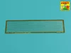 Aber Models Japanese WWII Ships railing (1 choice) - hajókorlát