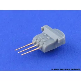   Aber Models Set of 12 pcs 155 mm barrels for ships Yamato,Musashi - hajók Yamato, Musashi – 12 db 155 mm-es lövegcső