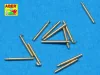 Aber Models 12 pcs 140 mm barrels for Hood - 12 db 140 mm-es lövegcső