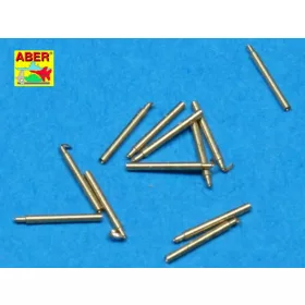   Aber Models 12 pcs 140 mm barrels for Hood - 12 db 140 mm-es lövegcső