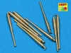 Aber Models 9 pcs 406 mm long barrels for North Carolina - 9 db 406 mm-es hosszú lövegcső