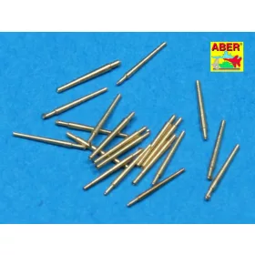   Aber Models 20 pcs 127 mm universal barrels for US Navy ships - amerikai hadihajók – 20 db univerzális 127 mm-es lövegcső