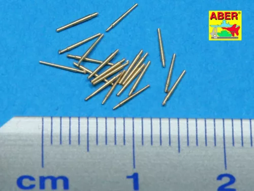 Aber Models 20 pcs 127 mm universal barrels for US Navy ships - amerikai hadihajók – 20 db univerzális 127 mm-es lövegcső