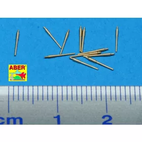   Aber Models 12 pcs 150 mm barrels for Bismarck - Bismarck – 12 db 150 mm-es lövegcső