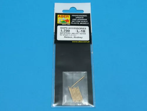 Aber Models 9 pcs 406 mm barrels for Nelson, Rodney - 9 db 406 mm-es lövegcső