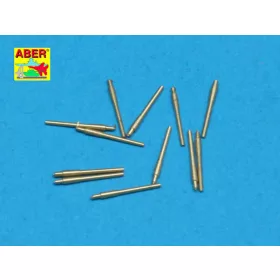  Aber Models 12 pcs 152 mm barrels for Nelson, Rodney - 12 db 152 mm-es lövegcső