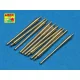 Aber Models 10 pcs 356 mm barrels Navy King George V - King George V osztály – 10 db 356 mm-es lövegcső