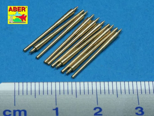 Aber Models 10 pcs 356 mm barrels Navy King George V - King George V osztály – 10 db 356 mm-es lövegcső