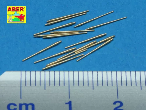 Aber Models 16 pcs 133mm barrels for King George V - 16 db 133 mm-es lövegcső