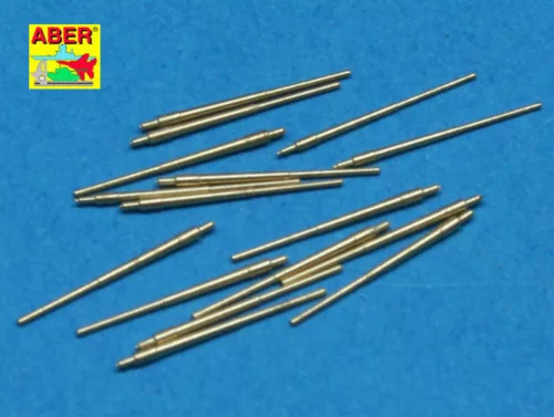 Aber Models 16 pcs 133mm barrels for King George V - 16 db 133 mm-es lövegcső