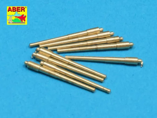 Aber Models Set of 9 pcs 406 mm barrels for Missouri - 9 db 406 mm-es lövegcső