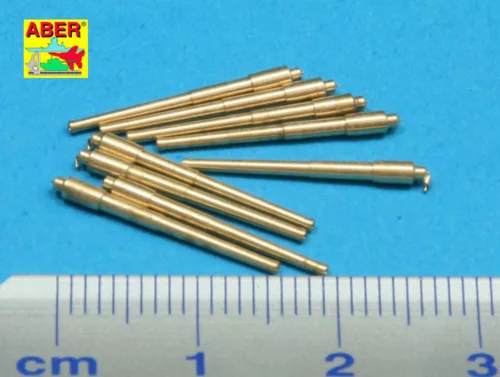 Aber Models Set of 9 pcs 406 mm barrels for Missouri - 9 db 406 mm-es lövegcső