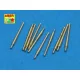 Aber Models 10 pcs 203 mm barrels for Atago - 10 db 203 mm-es lövegcső