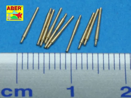 Aber Models 10 pcs 203 mm barrels for Atago - 10 db 203 mm-es lövegcső