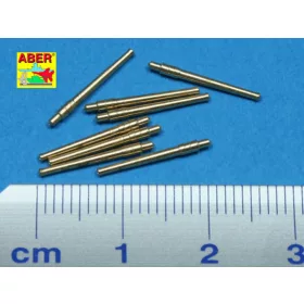   Aber Models 8 pcs 356mm barrels for Kongo - 8 db 356 mm-es lövegcső