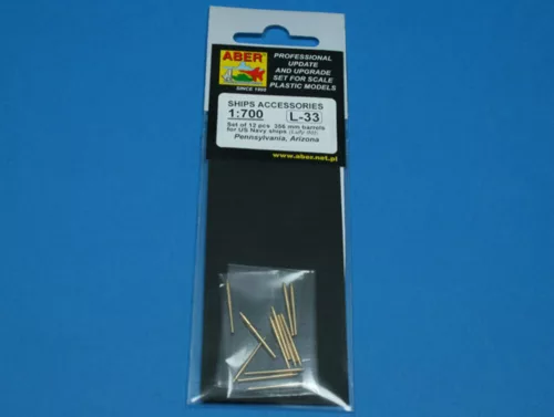 Aber Models 12 pcs 356 mm barrels for Arizona - 12 db 356 mm-es lövegcső