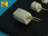 Aber Models Narvik osztályú Type 1936A rombolók – csőkészlet: 5×150 mm, 8×37 mm és 10×37 mm (M42)