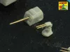 Aber Models Narvik osztályú Type 1936A rombolók – csőkészlet: 5×150 mm, 8×37 mm és 10×37 mm (M42)