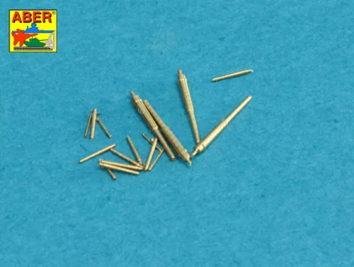 Aber Models Narvik osztályú Type 1936A rombolók – csőkészlet: 5×150 mm, 8×37 mm és 10×37 mm (M42)
