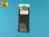 Aber Models Set of 20 pcs 20 mm L/65 Breda gun barrels for Italian Navy ships - olasz hadihajók – 20 db 20 mm-es L/65 Breda gépágyúcső