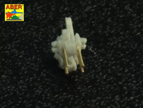 Aber Models Set of 18 pcs 20 mm L/65 C/38 gun barrels for German war ships - német hadihajók – 18 db 20 mm-es L/65 C/38 gépágyúcső
