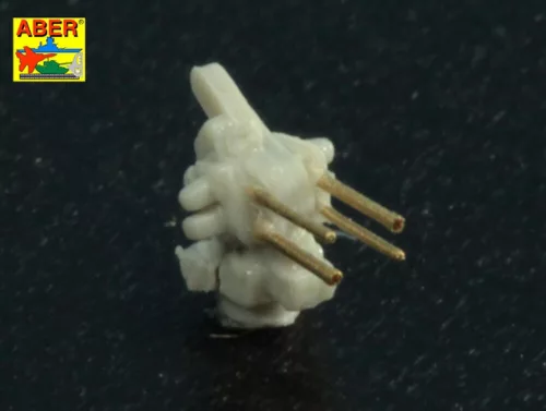 Aber Models Set of 18 pcs 20 mm L/65 C/38 gun barrels for German war ships - német hadihajók – 18 db 20 mm-es L/65 C/38 gépágyúcső