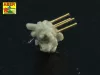 Aber Models Set of 18 pcs 20 mm L/65 C/38 gun barrels for German war ships - német hadihajók – 18 db 20 mm-es L/65 C/38 gépágyúcső