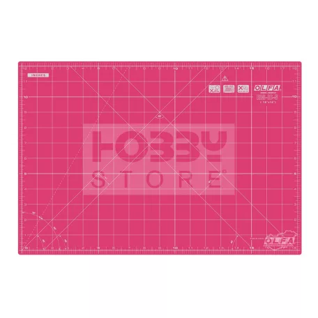 OLFA A2 méretű speciális három rétegű "öngyógyuló" vágóalátét RM-IC-S-Pink (60X45 cm)