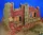 Royal Model Barn ruin – dioráma építmény makett