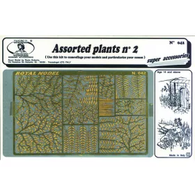 Royal Model Assorted plants n.2 – dioráma kellék makett