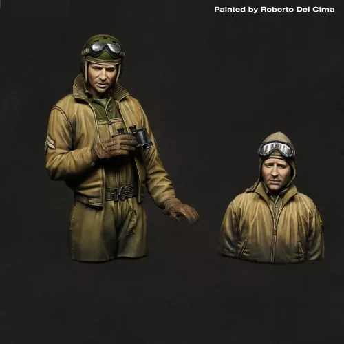 Royal Model U.S. tank crew WWII - no. 1 – figura makett