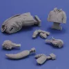 Royal Model U.S. tank crew WWII - no. 1 – figura makett