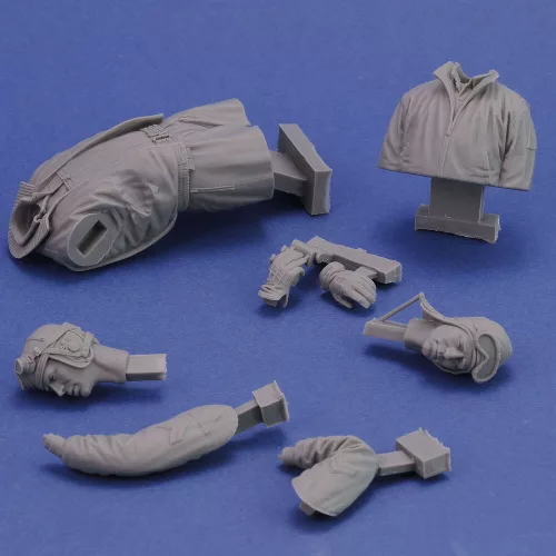 Royal Model U.S. tank crew WWII - no. 1 – figura makett