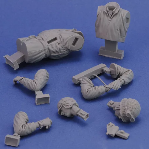 Royal Model U.S. tank crew WWII - no. 2 – figura makett