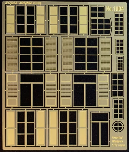 Royal Model Windows assorted set – 1:72 dioráma kellék makett