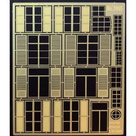   Royal Model Windows assorted set – 1:48 dioráma kellék makett
