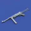 MP40 - 1 pcs. 'open stock'  3D printed - MP40 géppisztoly nyitott válltámasszal – 1 db, 3D nyomtatott
