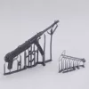 MP40 - 1 pcs. 'open stock'  3D printed - MP40 géppisztoly nyitott válltámasszal – 1 db, 3D nyomtatott