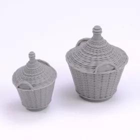 Royal Model Demijohn Glass – dioráma kellék makett