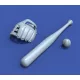 Royal Model Baseball accessories set 3D printed – dioráma kellék makett