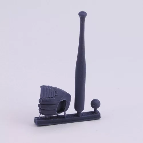 Royal Model Baseball accessories set 3D printed – dioráma kellék makett