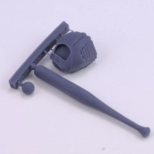 Royal Model Baseball accessories set 3D printed – dioráma kellék makett