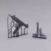 Uzi submachine gun-1 pcs. 3D printed - Uzi géppisztoly – 1 db, 3D nyomtatott