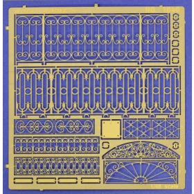   Royal Model Assorted Railings Set – 1:48 dioráma kellék makett